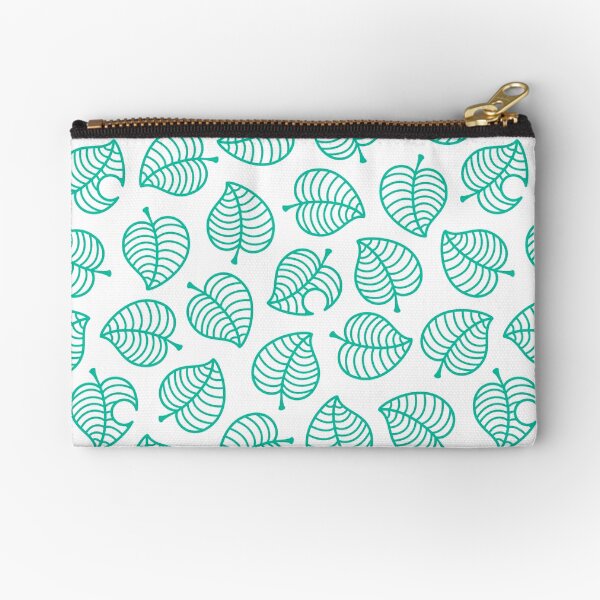 Tanuki Leaf Zipper Pouch