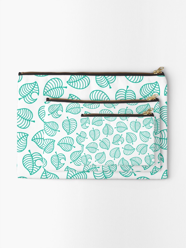 Alternate view of Tanuki Leaf Zipper Pouch