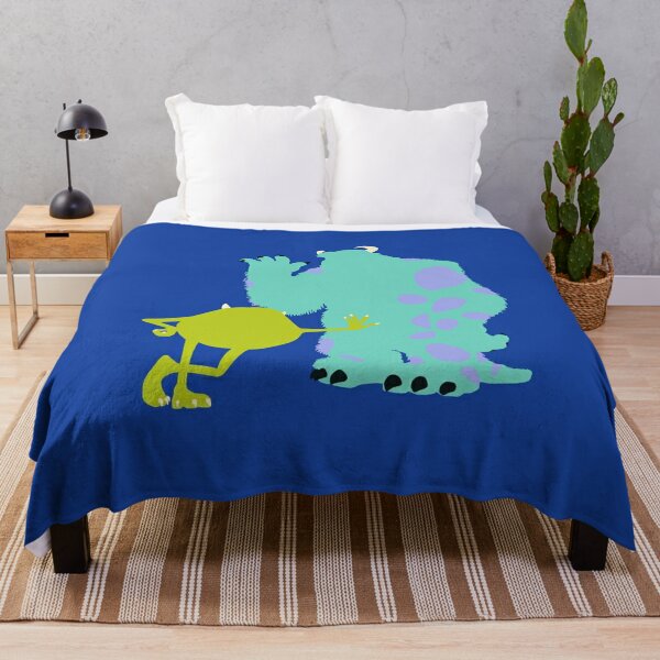 Not So Scary Monster Friends Throw Blanket