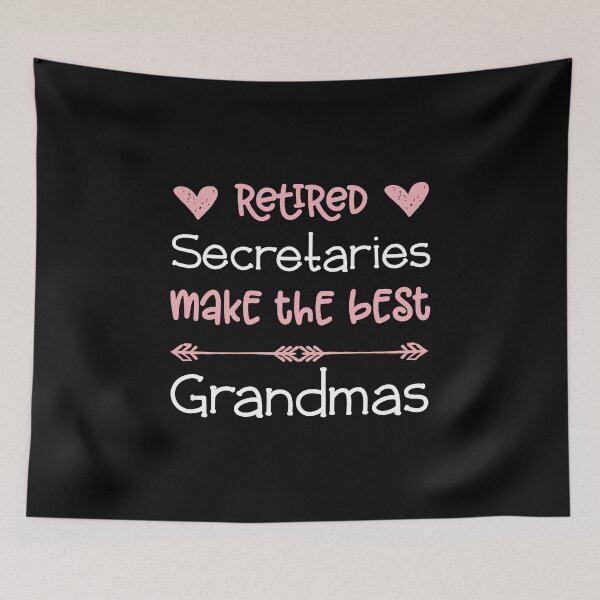 Item preview, Secretary Retirement Grandmas Retired Secretaries Retiree designed and sold by CreatedByHeidi.