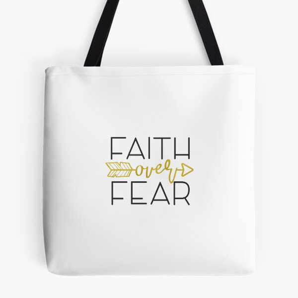 Item preview, INSPIRATIONAL CHRISTIAN BIBLE VERSE product - FAITH OVER FEAR designed and sold by rdorsey8.
