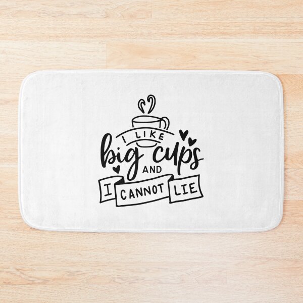 Item preview, TEA LOVERS TEA graphicS - I LIKE BIG CUPS COFFEE AND TEA print designed and sold by rdorsey8.