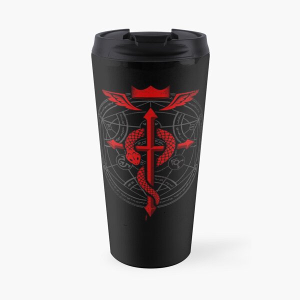 Fullmetal Alchemist Flamel Travel Coffee Mug