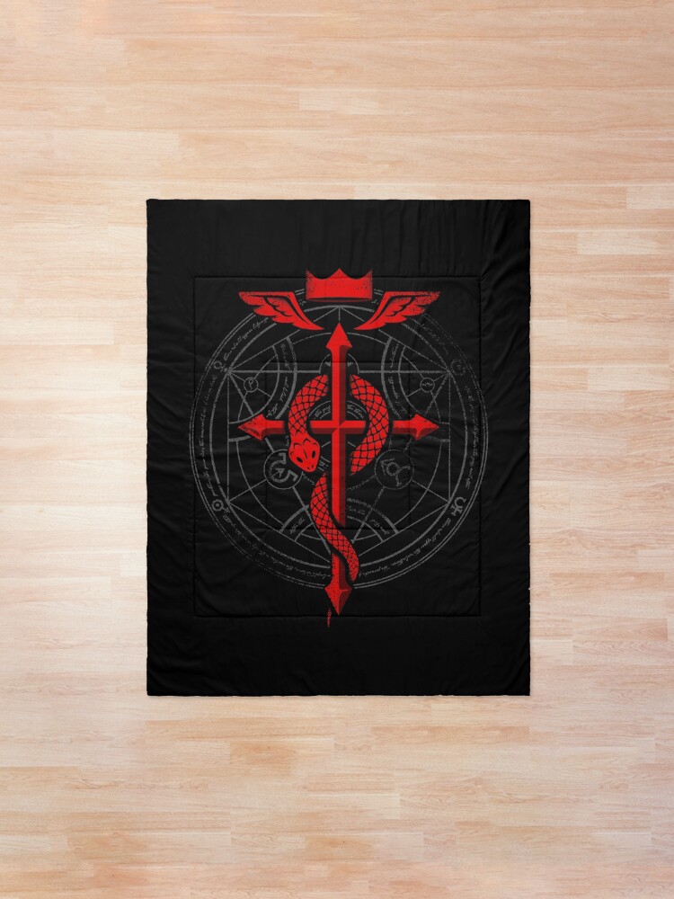 Alternate view of Fullmetal Alchemist Flamel Comforter