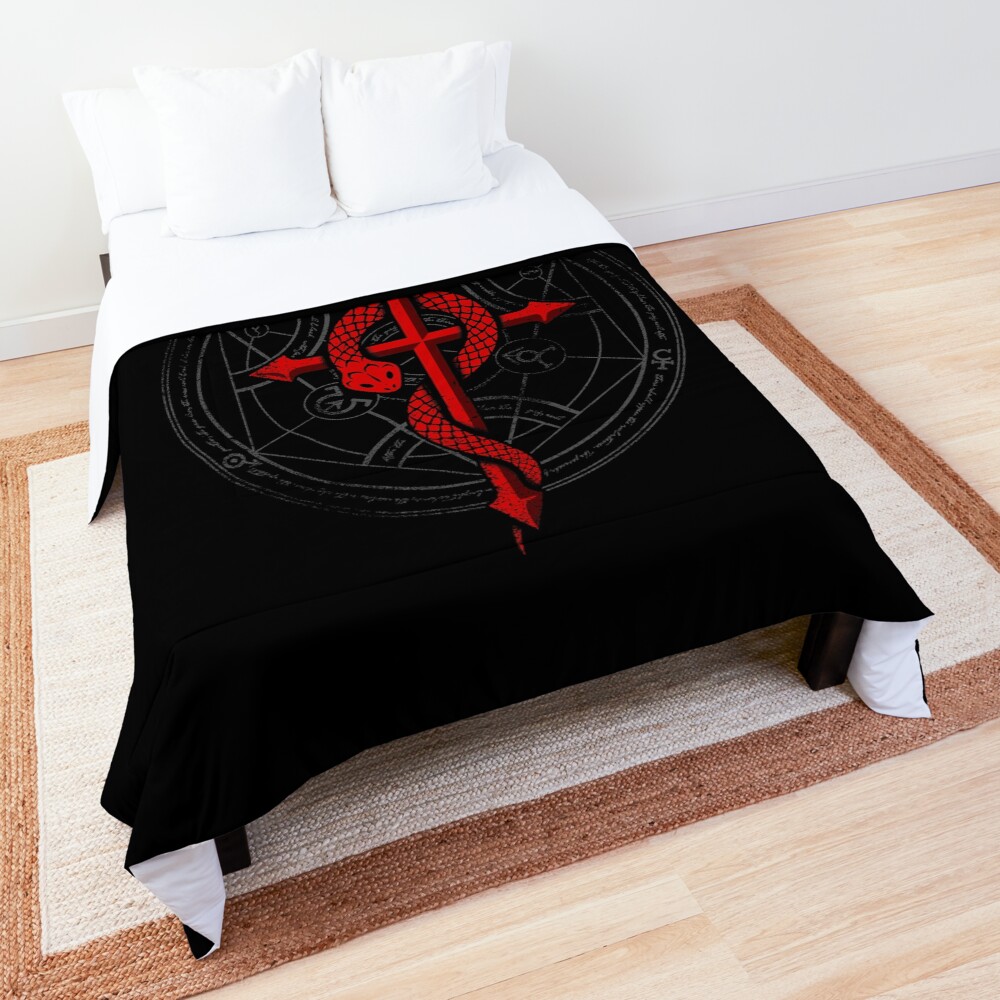 Fullmetal Alchemist Flamel Comforter