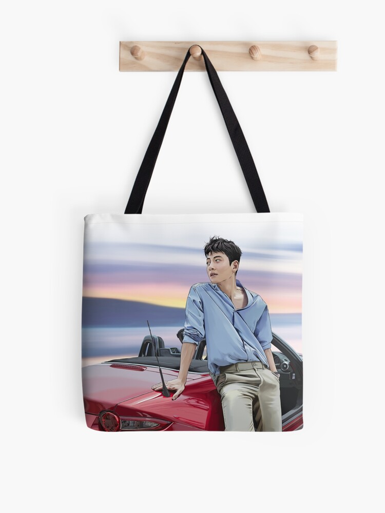 Ji Chang Wook Next to Car Tote Bag for Sale by Kryptonite Arts Redbubble