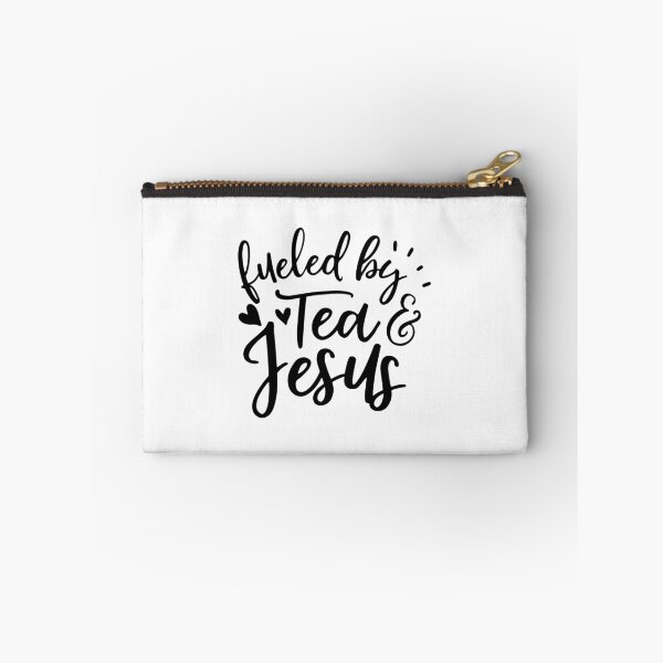 Item preview, TEA LOVERS TEA graphicS - FUELED BY TEA AND JESUS print designed and sold by rdorsey8.