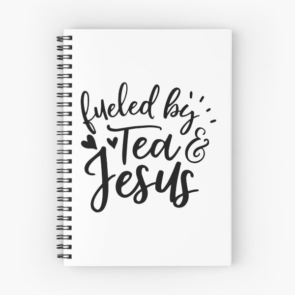 Item preview, TEA LOVERS TEA graphicS - FUELED BY TEA AND JESUS print designed and sold by rdorsey8.