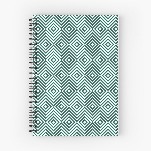 Item preview, Celebration Town Dark Green and White Chevron Squares Geometric Pattern designed and sold by CelebrationTown.