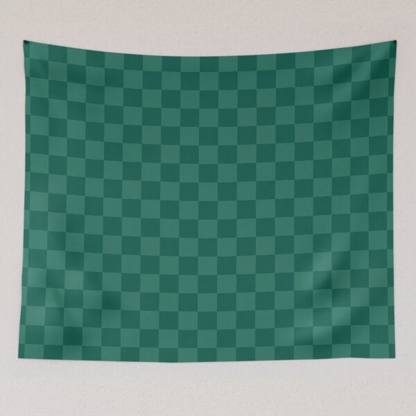 Item preview, Celebration Green Checkerboard Chess Pattern designed and sold by CelebrationTown.