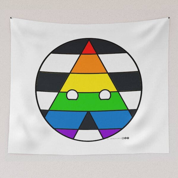 Item preview, ALLY (PRIDE) designed and sold by LGBTQIACOMIX.