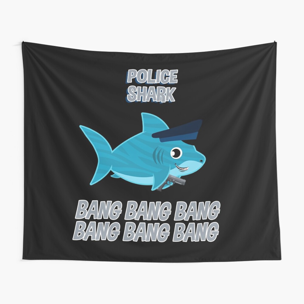 Police Shark police gun Bang Bang Officer sir Sticker by