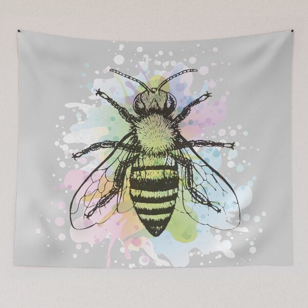 Item preview, Watercolor Honey Bee designed and sold by Pink Pineapple Works.