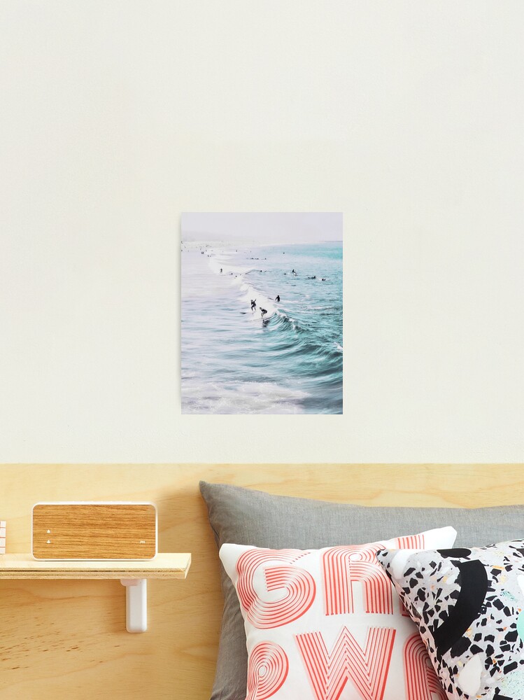 Thumbnail 2 of 3, Photographic Print, California beach, Ocean, Coast, Beach, Surfing, Water designed and sold by juliaemelian.