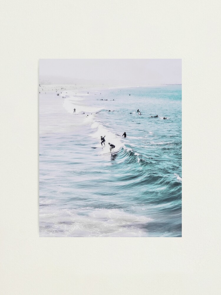Alternate view of California beach, Ocean, Coast, Beach, Surfing, Water Photographic Print