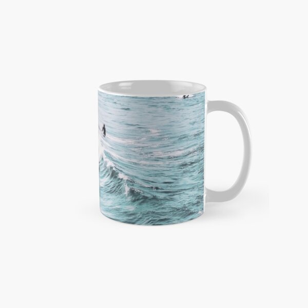 California beach, Ocean, Coast, Beach, Surfing, Water Classic Mug