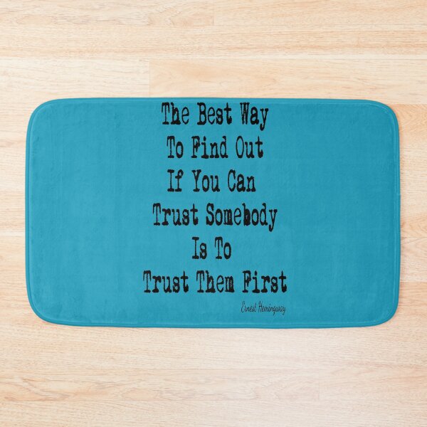 Item preview, Hemingway Quote designed and sold by Wyllie.