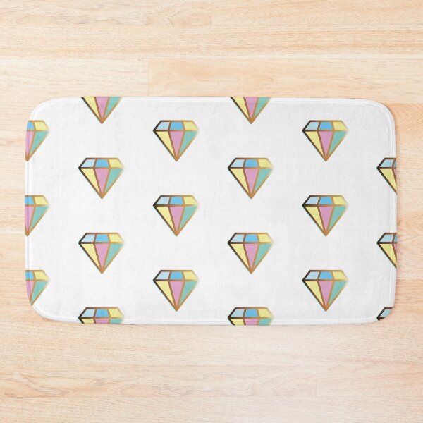 Item preview, Bright Pastel Diamonds designed and sold by Pink Pineapple Works.