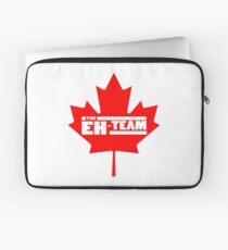 Eh team canada maple leaf geek funny nerd Laptop Sleeve