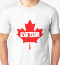 Eh team canada maple leaf geek funny nerd Unisex T-Shirt