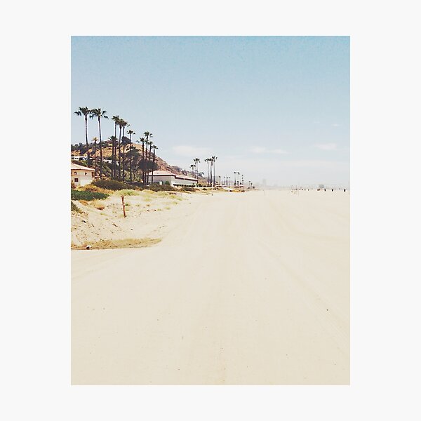 California beach, Ocean, Coast, Beach art Photographic Print