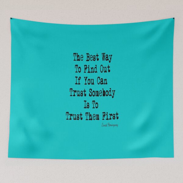 Item preview, Hemingway Quote designed and sold by Wyllie.