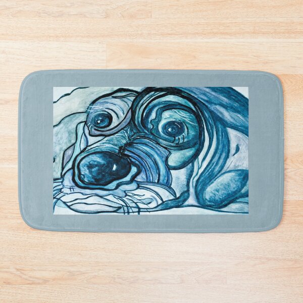 Item preview, Blue Tick Hound in Denim Tones designed and sold by EloiseArt.