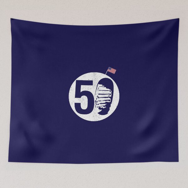 Item preview, Footprint Lunar Landing 50th Anniversary designed and sold by gstrehlow2011.