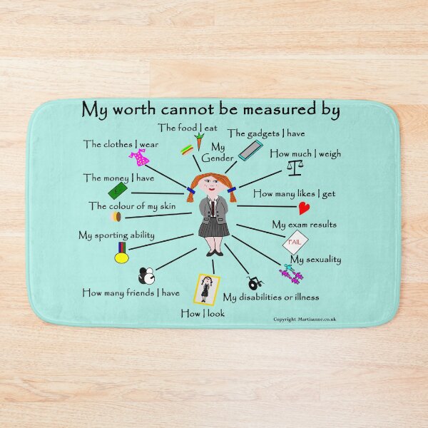 Item preview, My worth cannot be measured by A designed and sold by martisanne.