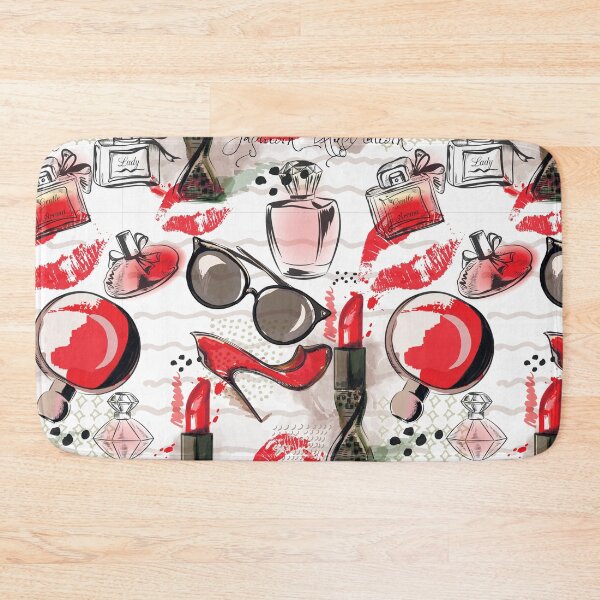 Item preview, French Parisian Stylish Lady In Red designed and sold by Pink Pineapple Works.