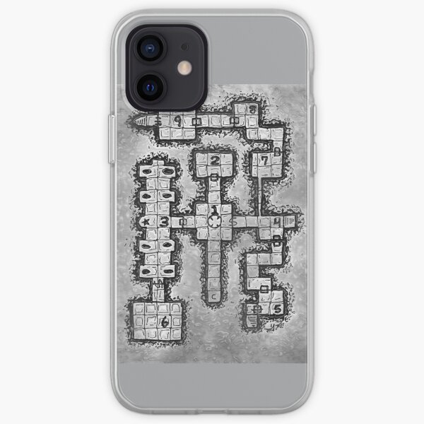 Old School Dungeon Design 002 iPhone Soft Case