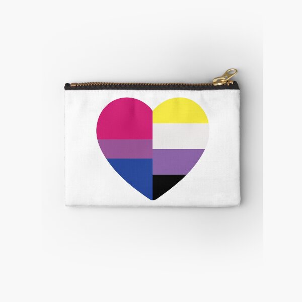 Item preview, Nonbinary Bisexual Heart designed and sold by dlpalmer.