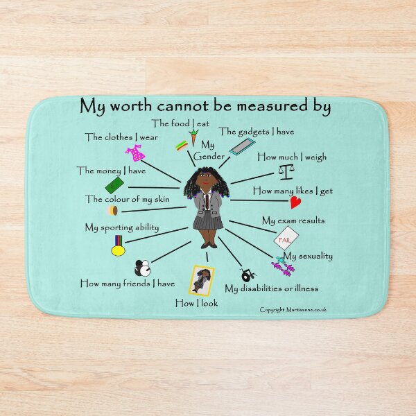 Item preview, My worth cannot be measured by E designed and sold by martisanne.