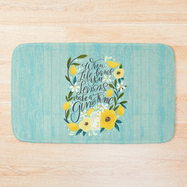Item preview, When Life Hands You Lemons, Make a Gin and Tonic designed and sold by CynthiaFxo.