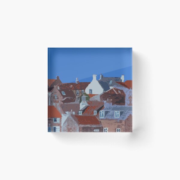 Item preview, Rooftops of Crail designed and sold by Jan Palmer.