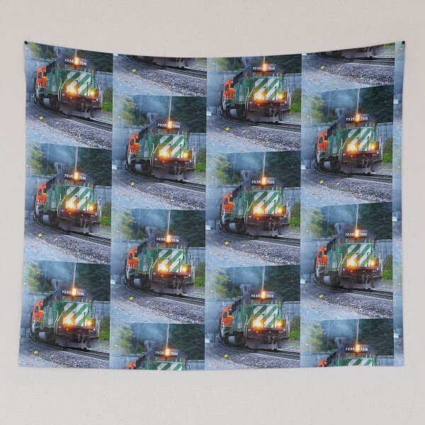 Item preview, Freight Train in Tunnel in Washington State designed and sold by LCAppling.