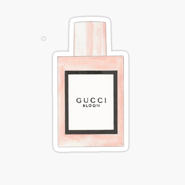 Light Pink Perfume Sticker