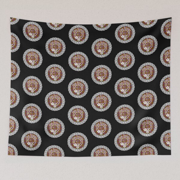Item preview, Clan Forrester surname last name tartan crest badge designed and sold by BagTown Clans.