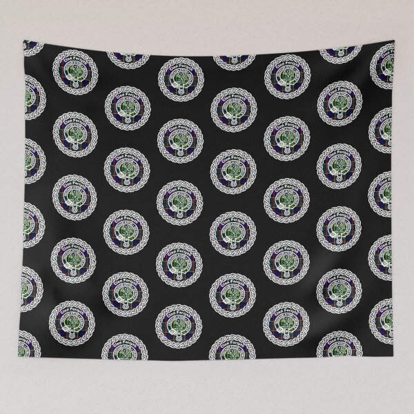 Item preview, Clan Forsyth surname last name tartan crest badge designed and sold by BagTown Clans.