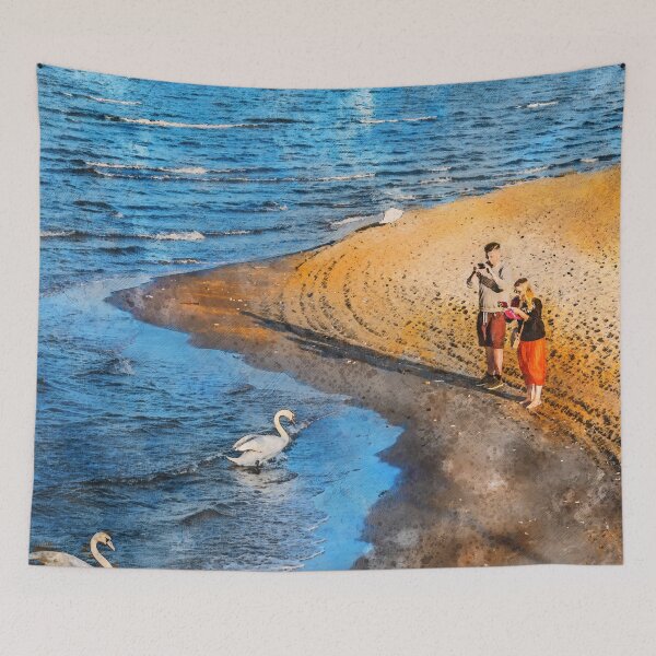 Item preview, Sopot city watercolor art #sopot #watercolor designed and sold by JBJart.