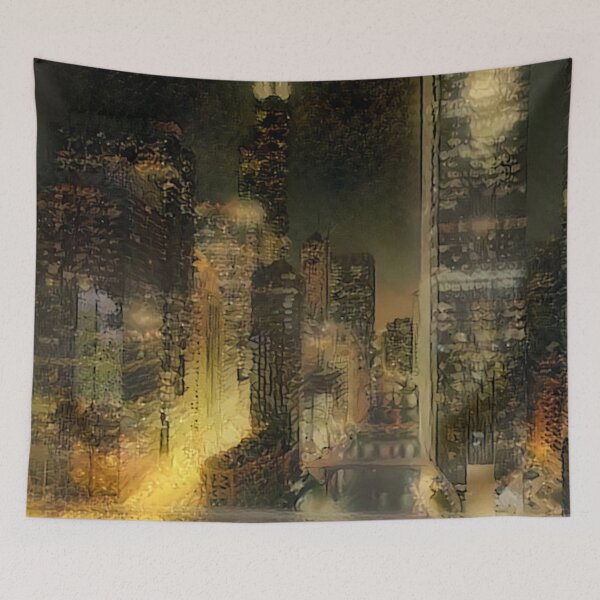 Item preview, Hazy Memories of Bright Lights an Busy Streets designed and sold by Alyxandre.