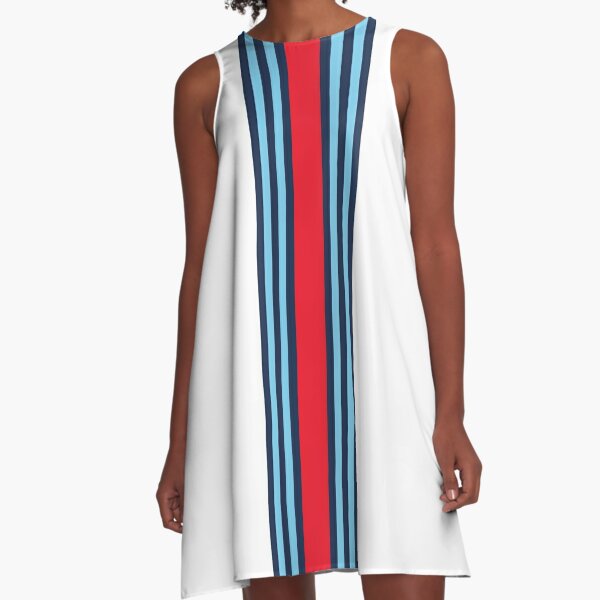 racing stripe dress