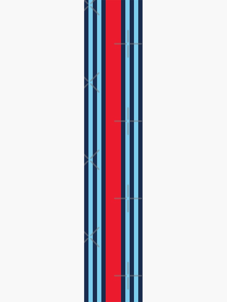 "Martini Racing Stripe" Sticker von Keyur44 Redbubble