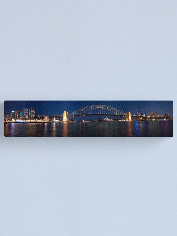 Alternate view of Sydney by Night. Canvas Print