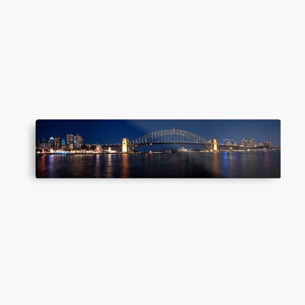 Sydney by Night. Metal Print