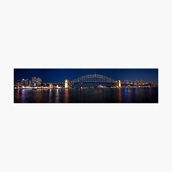 Sydney by Night. Photographic Print