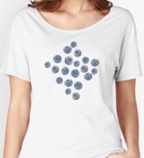 Blueberry pattern Women's Relaxed Fit T-Shirt