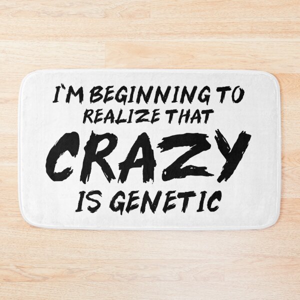 Item preview, ORPHAN BLACK - Crazy is genetic / funny quote designed and sold by Naumovski.