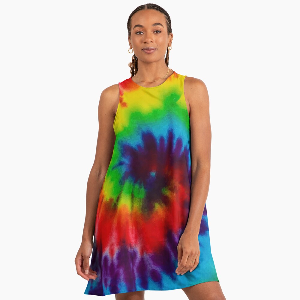Tie Dye" A-Line Dress for Sale by MOREbyJP | Redbubble Tie Dye" A-Line Dress for Sale by MOREbyJP | Redbubble