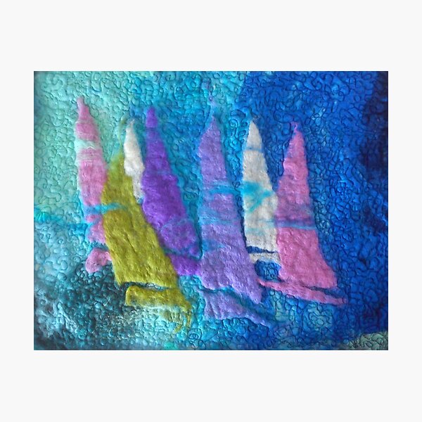 Sailing Photographic Print